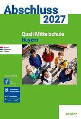 Immagine prodotto di Quali 9 Mittelschule Bayern | pauker Lösungsband 2027