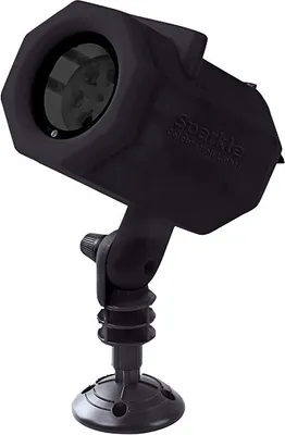 Produktbild von LED Projektor Sparkle Motion Projection 5 Motivscheiben innen außen SA166
