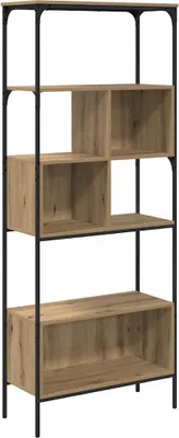 Obrázok produktu pre vidaXL Artisan dubová knižnica 76 x 33 x 188,5 cm materiál na báze dreva
