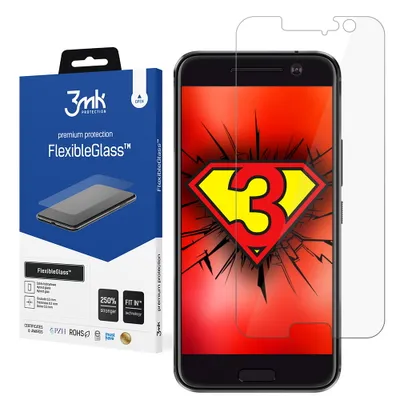 Produktbild von 3mk Display Hybridglas FlexibleGlass für HTC 10 0,3mm 7H
