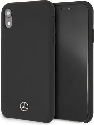Produktbild von Mercedes-Benz back cover for iPhone XR - Black