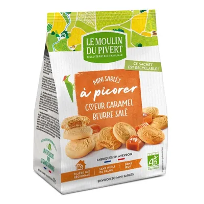 Produktbild von Mini-Kekse - gesalzene Butter-Karamellfüllung 170g