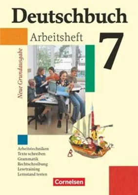 Produktbild von Deutschbuch Sprach- und Lesebuch Grundausgabe 2006, 7. Schuljahr, Arbeitsheft mit Lösungen