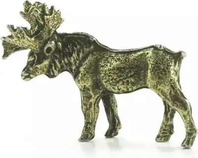 Immagine prodotto di Statuetta in metallo Alce