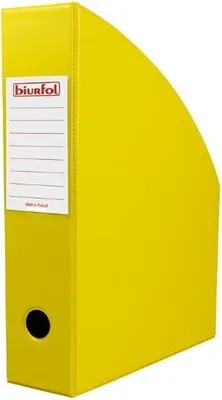 Produktbild von Gelber Dokumentenbehälter, 7 cm – Biurfol