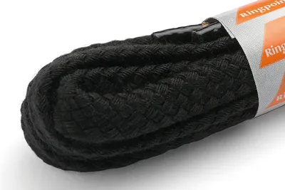 Produktbild von RINGELSPITZ - Flach Medium Grob – Robuste Schnürsenkel für Markante Looks - 100 cm, schwarz