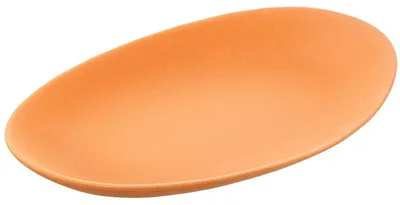 Zdjęcie produktu dla Owalna dekoracja stołowa ceramiczna w kolorze brązowym, wymiary: 36 x 20 x 6 cm