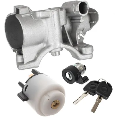 Produktbild von Zündschloss Komplettes Lenkstockschloss 2x Schlüssel für VW Golf 4 Bora 1J