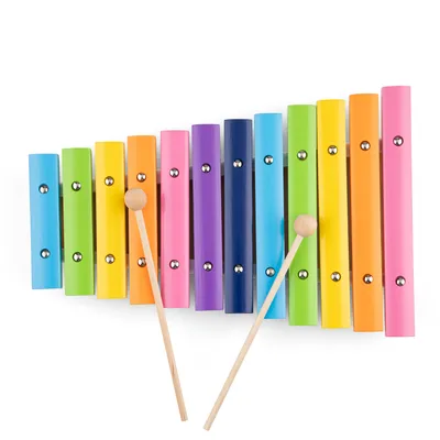 Produktbild von New Classic Toys, Xylophon-12 Töne-BUNT
