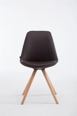 Produktbild von Besucherstuhl HLO-CP37 Natura Rund  braun