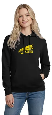 Produktbild von Spreadshirt Die Macht Aus Dortmund Schwarz-Gelb Fußball Fan Damen Hoodie, S, Schwarz