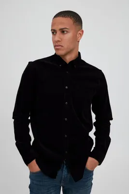 Immagine prodotto di !Solid SDJuan LS Corduroy 21104208 Camicia casual da uomo in velluto a coste con taschino, abbottonatura e colletto, in cotone di alta qualità
