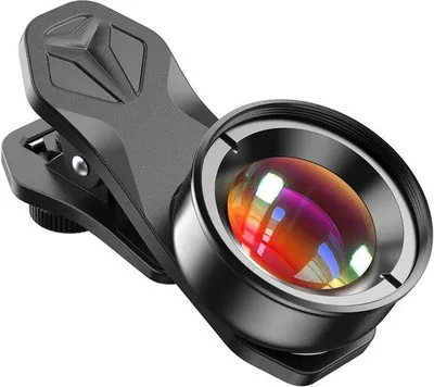 Image de Objectif macro HD professionnel pour smartphone, compatible avec l'iPhone et d'autres smartphones