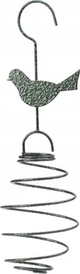 Image de Mangeoire pour oiseaux - Suspendue - Acier inoxydable - 32 cm