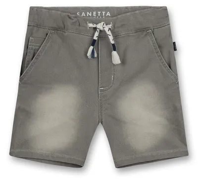 Produktbild von Sanetta Kidswear Jungen Denim-Shorts grau  74