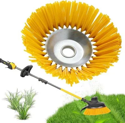 Obrázok produktu pre Nylonová kefa na trávu, 20 cm, určená na kosačky