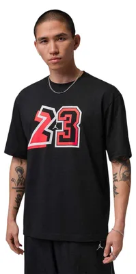 Produktbild von Nike - "23" T-Shirt für Herren GT24021 (S) (Schwarz/Weiß)