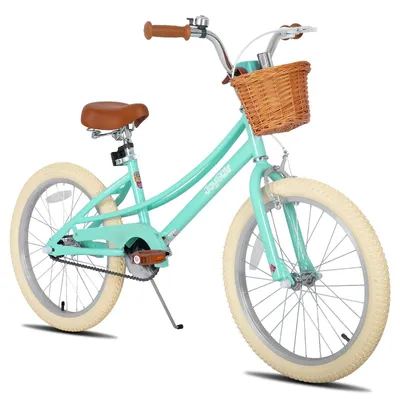 Image de Vélo pour enfant de 18 pouces, avec stabilisateurs et panier, couleur violet