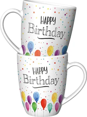Produktbild von LA VIDA Becher Happy Birthday 250ml