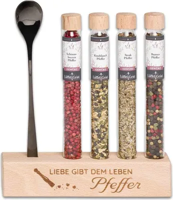 Produktbild von Liebe gibt dem Leben Pfeffer - Gewürzset