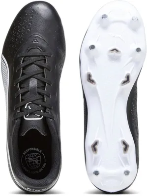 Produktbild von Puma King Match MxSG Fußballschuhe Herren schwarz weiß Gr 40,5