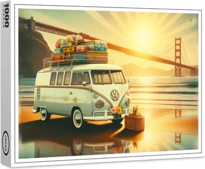Produktbild von raxxa Premium-Puzzle "Retro #1", 1000 Teile