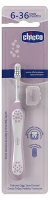 Produktbild von Chicco Zahnbürste Lilac 6-36 M