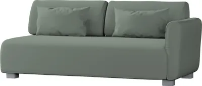 Produktbild von Dekoria Bezug für Mysinge 2-Sitzer mit 1 Armelehne Sofa, grün, Sofahusse Mysinge 2-Sitzer mit 1 Armlehne