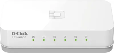 Produktbild von D-Link DES-1005C/E 5-Port Switch Fast Ethernet