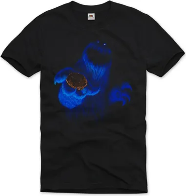 Produktbild von style3 Krümelmonster T-Shirt Herren keks kekse cookie fun ernie bert monster