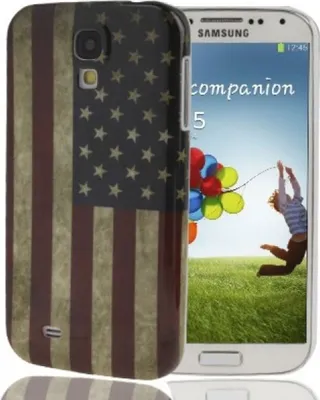 Produktbild von Handyhülle USA Flagge für Samsung Galaxy S4 GT-I9500 / GT-I9505 / LTE+ GT-I9506 / Value Edition GT-I9515
