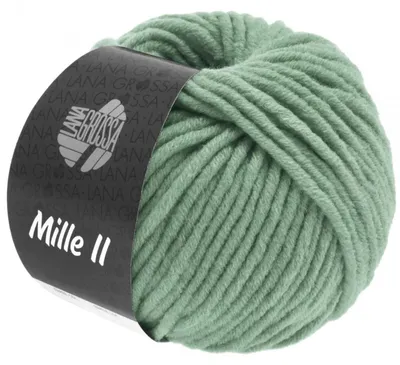Produktbild von Lana Grossa - Mille II 0116 graugrün