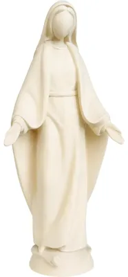 Madonna aus Holz 8 cm, moderne religiöse Figur