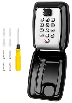 Produktbild von Omgoods – Wasserdichter Schlüsselschrank mit Zahlencode für den Außenbereich
