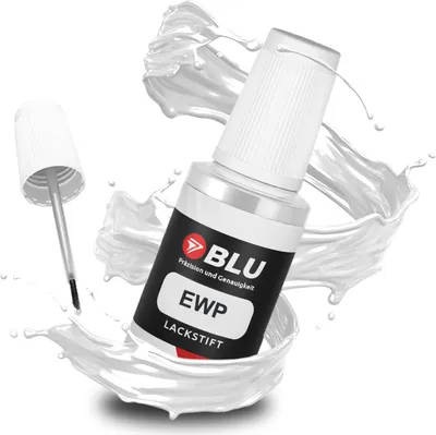 Produktbild von BLU Auto Lackstift Weiss kompatibel für Peugeot EWP Blanc Banquise | Auto Lack Reparatur Ausbesserungslack