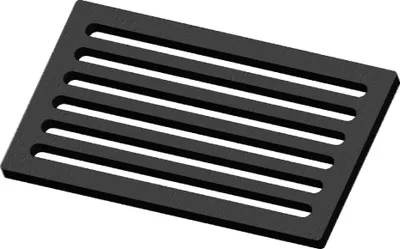 Produktbild von Kaminrost / Ascherost 235x138x10mm passend für Austroflamm **