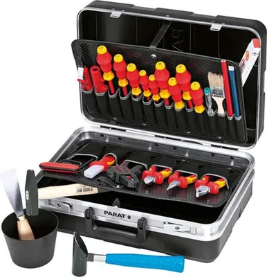 Obrázek produktu pro KNIPEX 00 21 21 S VDE Werkzeugkoffer Elektro Standard PLUS 26tlg 415x300x160
