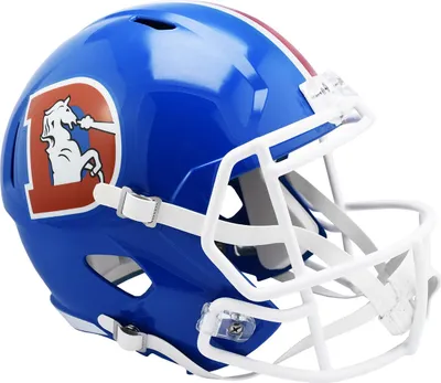 Produktbild von Riddell Speed Replica Football Helm Denver Broncos 1975-1996