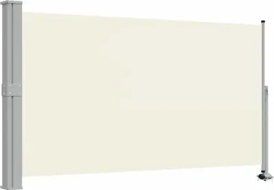 Produktbild von vidaXL Ausziehbare Seitenmarkise 140x300 cm Creme