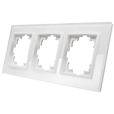 Obrázek produktu pro Glas-Rahmen McPower ''Flair'', 3-fach weiß