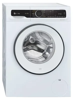 Produktbild von Balay 3TW9105B, Frontlader, Freistehend, Weiß, Links, Tasten, LCD