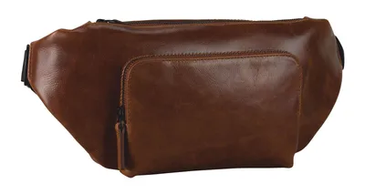 Produktbild von LEONHARD HEYDEN Leder Gürteltasche Umhängetasche Porto Crossbag Brown braun