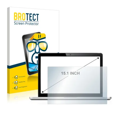 Produktbild von Schutzfolie für Notebooks mit 38.4 cm (15.1 Zoll) Displays 306.2 x 229.8 mm BROTECT Displayschutz Display Schutz Folie Klar Transparent
