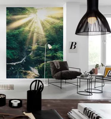 Produktbild von Komar Vlies Fototapete - Divine - Größe: 200 x 250 cm (Breite x Höhe) - 2 Bahnen, Wohnzimmer, Schlafzimmer, Tapete