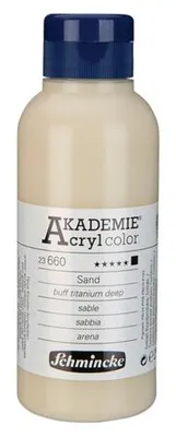 Obrázok produktu pre Akrylové farby Schmincke AKADEMIE 250 ml - 660 buff titanium deep