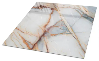 Produktbild von Bedruckte Glas Tischplatte 120x80 cm – Glas Tischplatte Küche – Tischplatte aus Sicherheitsglas – Glasplatte für Küchentisch – Moderne Tischplatte Glas – Dekorative Glastischplatte – Pflegeleichte Tischplatte Küche – Marmor-Eleganz, KI-generiertes Bild