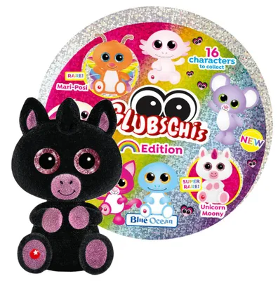 Produktbild von Blue Ocean Glubschis Sammelfiguren Rainbow Serie 6 - Glubschi Glitzer - Figur Nuro