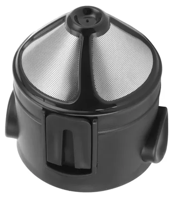 Obrázok produktu pre 6 cm nerezový kávový filter, kužeľovitý, skladací, opakovane použiteľný, príslušenstvo k prekvapkávaču