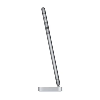 Produktbild von Apple iPhone Lightning Dock – Space Grau, Apple, iPhone 5 iPhone 5c iPhone 5s iPhone 6 iPhone 6 Plus iPhone 6s iPhone 6s Plus iPod touch 5th Gen..., Apple Lightning, Grau, Metallisch