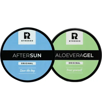 Image de Byrokko Gel rafraîchissant à l'aloe vera + crème après-soleil